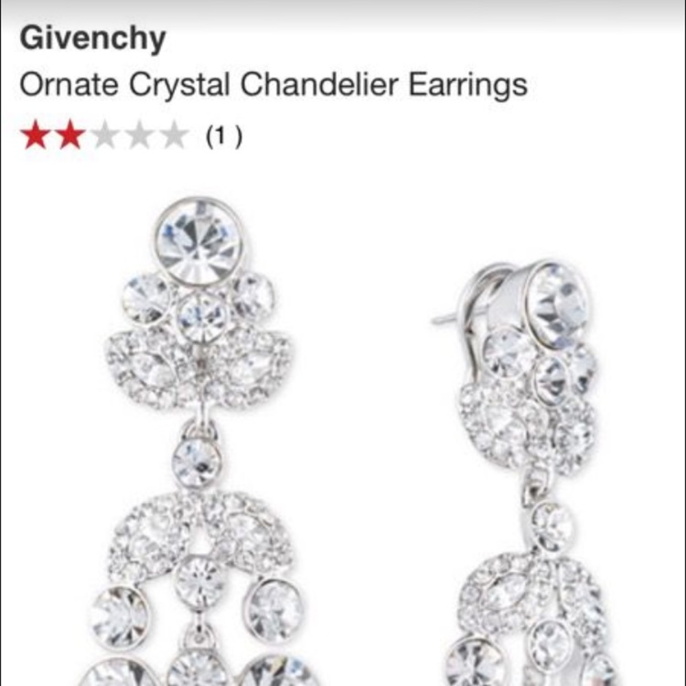 Givenchy chandelier earrings